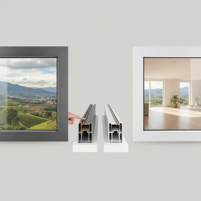 Aluminio vs PVC en ventanas: guía técnica para elegir - aluminio vs pvc ventanas