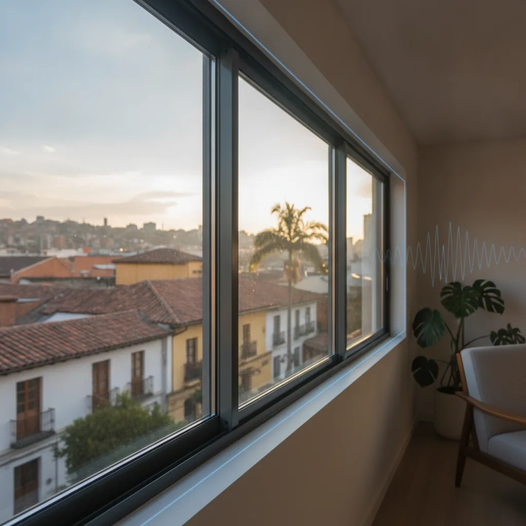 Aislamiento acústico en ventanas de aluminio: la guía